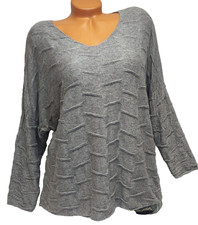 Damen pullover grau oversize - damen,