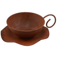 Pflanztasse mit untertasse - pflanztasse,