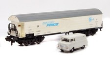 H0 Piko 5/6425-011 Kühlwagen "INTERFRIGO" DR Ep.3 mit Barkas Kleintransporter