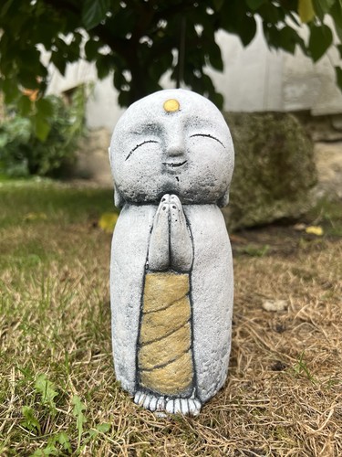 Steinfigur buddha mönch - steinfigur,