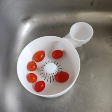 Obst Beeren-Waschschale Weiß