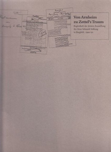 Von arnheim zettel traum - von,