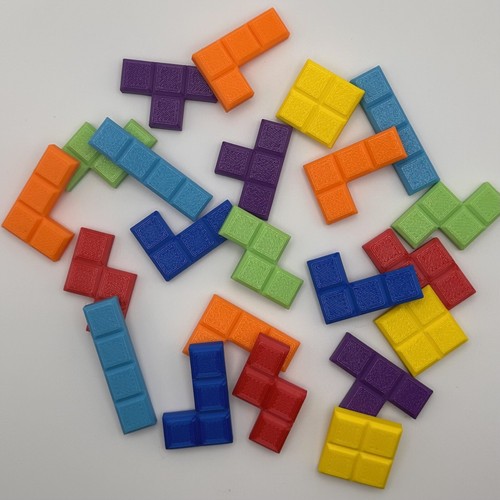 Tetris fidge whiteboard - tetris,