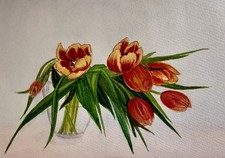 Aquarelle bild gemälde 16x23 - aquarelle,