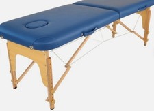 Massageliege, Klappbar, CM-01 Basic, 180x60 cm, Holz und Kunstleder - unbenutzt