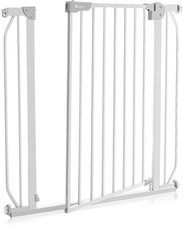 Truus Slim Kinderschutzgitter Sicherheit ohne Bohren, Doppeltes Sicherheitssy...