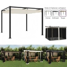 3x3m 4x3m 6x3m Stahl Garten