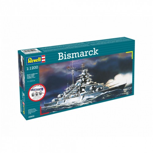 Revell starter kit bismarck - -,