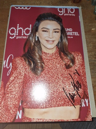 Autogramm foto verona pooth - autogramm,
