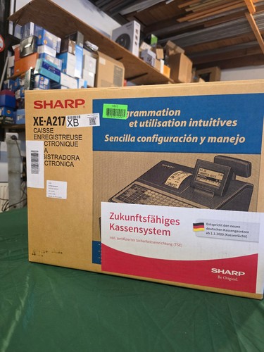 Registrierkasse sharp a217 - sharp, xe-a217