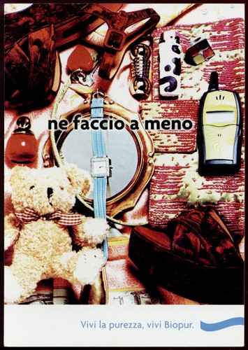 Advertising postcard promocard - advertising,
