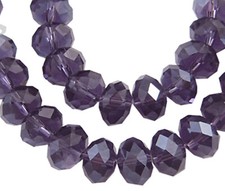 6x4mm Glasschliffperlen