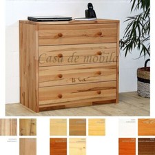 Massivholz Schubladenkommode