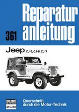 JEEP CJ 5 6 7 Reparaturanleitung Reparatur-Handbuch Reparaturbuch Buch Wartung