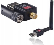 WIFI WLAN Stick Adapter USB 150Mbit 2dBi Wireless DrahtlosDongle Antenne Schwarz