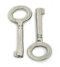 ERSATZSCHLÜSSEL 2 Stück KOMMODE Schmuckkasten  KISTE oder DIY unbenutzt NEU