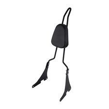 Schwarz Sissy Bar Rückenlehne
