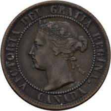 Canada Victoria 1 Cent 1893