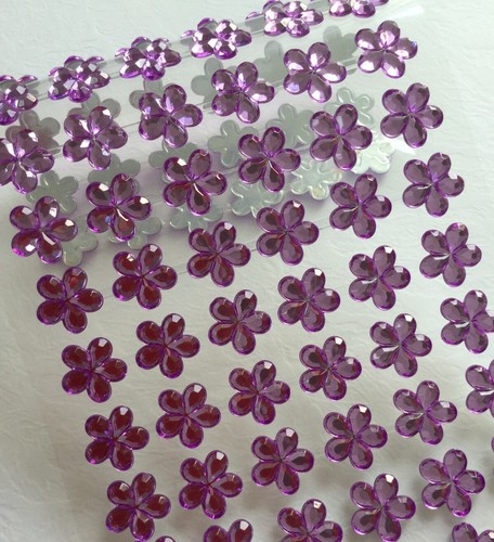 Selbsklebende blumen 12mm - selbsklebende,