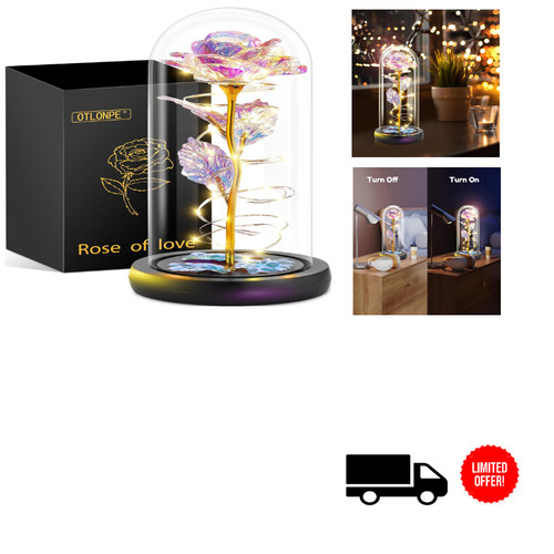 Personalisierte ewige rose - personalisierte,