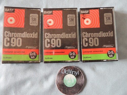 Basf c90 audio tape - basf,