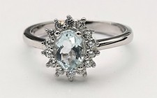 AQUAMARIN RING Gr17