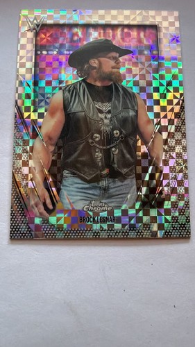 2026 topps chrome - wwe, brock