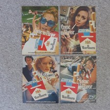 4 Werbungen "Marlboro"