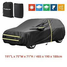 Wasserdicht Autoabdeckung Vollgarage SUV Abdeckplane für Winter Outdoor & Indoor