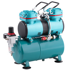 AIRBRUSH KOMPRESSOR AIRBRUSHKOMPRESSOR MIT TANK LUFTTANK ÖLFREI FÜR DRUCKLUFT