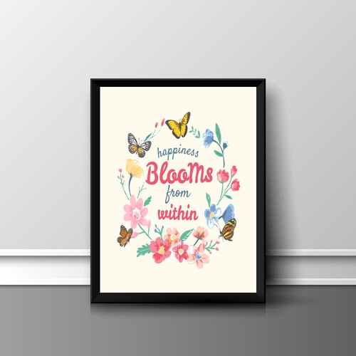 Schmetterling zitat druck - schmetterling,