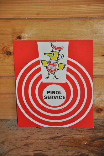 Altes reklameschild ddr pirol - reklameschild, ddr,pirol