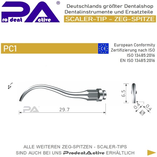 Scaler tip zeg - tip,