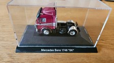 Herpa 86700 LKW Modell Mercedes Benz 1748 SK SoloZgMsch in PC Vitrine