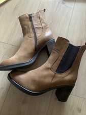 Sacha Essentials Stiefelette Chelsea Boots Leder Damen Schuhe