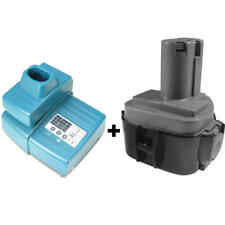 Set Angebot AKKU Ni-MH 12V 3300mAh + LADEGERÄT für Makita 1233 1925974 1931389