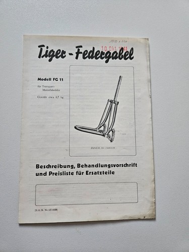 Tiger federgabel original - tiger,