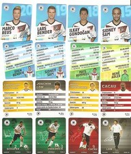 REWE; DFB-Sammelkarten 2010, 2014; 4 aus...