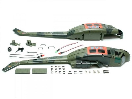 Flitezone rumpfbausatz 1dx - flitezone, uh-1dx
