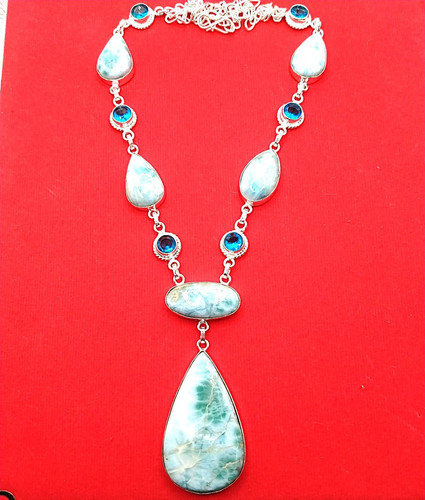 Larimar handgefertigte