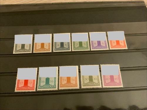 Deutsches reich dienstmarken - deutsches,