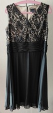 Elegantes Abendkleid, schwarz