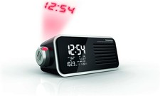 Radiowecker Uhrenradio mit Projektor Funkwecker FM Digitalradio CP300T Thomson