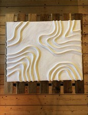 Modern textured painting - painting, on