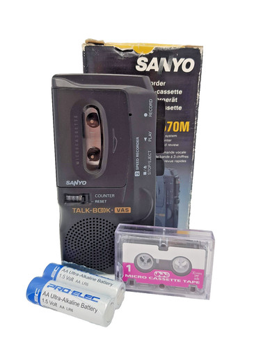 Sanyo trc 570m - trc-570m, microcassette