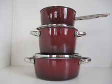 SILIT TOPFSET VITALIANO ROSSO  INDUKTION 3-TEILIG NEUWERTIG MIT KLEINEN FEHLERN!