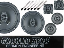 Ground Zero passend für VW Bus T4 90-2003 Lautsprecher Set Tür vorn hinten Heck