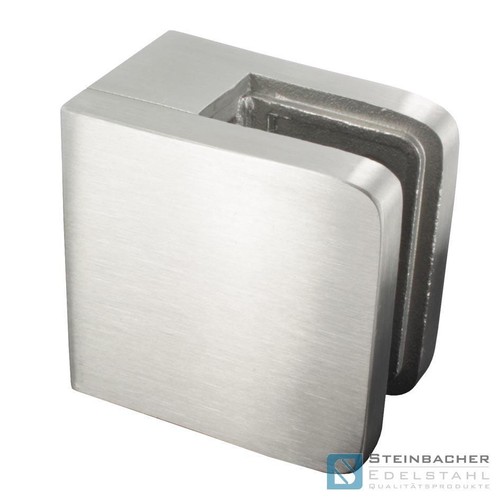 Edelstahl glashalter 45mm - edelstahl,