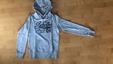 SCHALKE 04 Damen Hoodie Sweatshirt S grau-schwarz NEUWERTIG