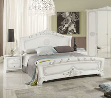 GRETA - Komplettes italienisches Schlafzimmermöbel-Set in Weiss 6-Tlg